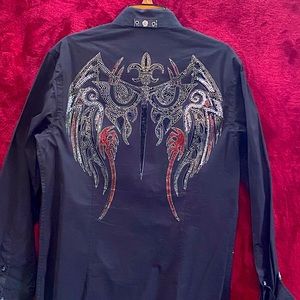 Blinded out House of Lords Mens Casual Shirt
